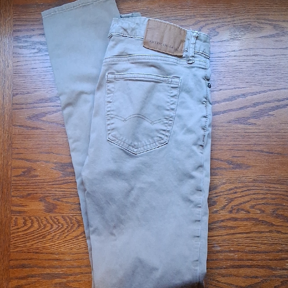Men's Beige Jeans